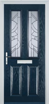 Enfield Abstract Bevel composite door in Beige