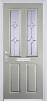 Enfield Charcoal Sticks composite door in Anthracite Grey