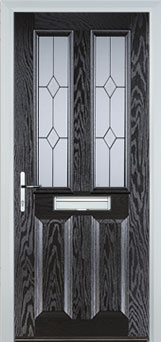 Enfield Charcoal Sticks composite door in Black-Brown