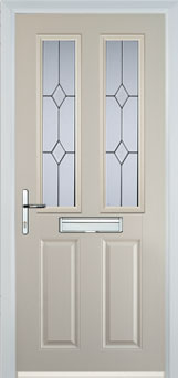 Enfield Charcoal Sticks composite door in Cream