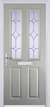 Enfield Contora composite door in Anthracite Grey