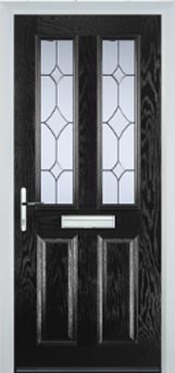 Enfield Contora composite door in Black