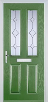 Enfield Contora composite door in Fern Green