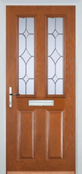 Enfield Contora composite door in Oak