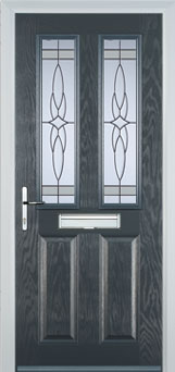 Enfield Chantilly composite door in Grey