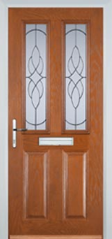 Enfield Everglade composite door in Oak