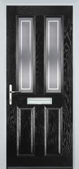 Enfield Enville composite door in Black