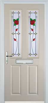 Enfield Pelerine composite door in Cream