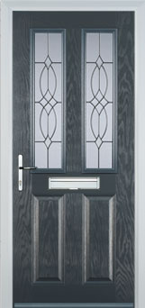 Enfield Florielle composite door in Grey