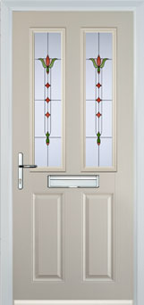 Enfield Autumn Falls composite door in Cream