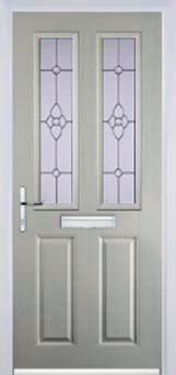 Enfield Taffeta composite door in Anthracite Grey