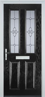 Enfield Taffeta composite door in Black
