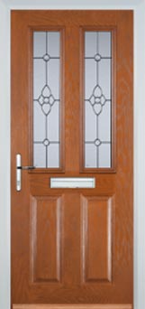 Enfield Taffeta composite door in Oak