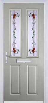 Enfield Mayflower composite door in Anthracite Grey