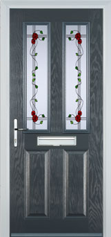 Enfield Mayflower composite door in Grey