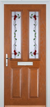 Enfield Mayflower composite door in Oak
