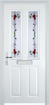 Enfield Mayflower composite door in White
