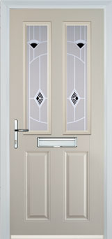 Enfield Murano composite door in Cream