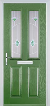 Enfield Murano composite door in Fern Green
