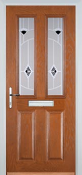 Enfield Murano composite door in Oak