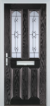 Hampstead composite door in Black-Brown