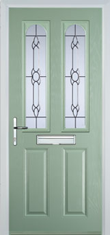 Hampstead composite door in Chartwell Green