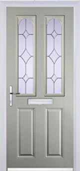 Hampstead Contora composite door in Agate Grey