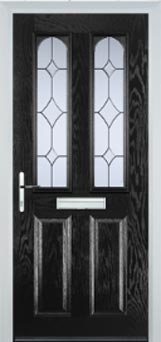 Hampstead Contora composite door in Black