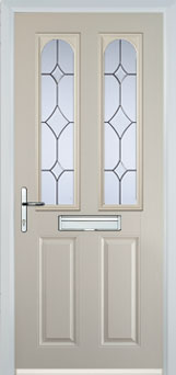 Hampstead Contora composite door in Cream