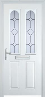 Hampstead Contora composite door in White