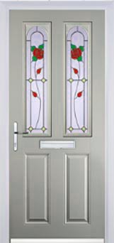 Hampstead Pelerine composite door in Agate Grey