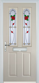 Hampstead Pelerine composite door in Cream