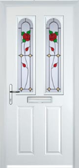 Hampstead Pelerine composite door in White