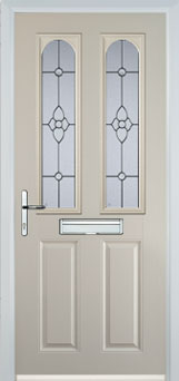 Hampstead Taffeta composite door in Cream