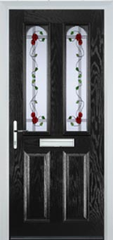 Hampstead Mayflower composite door in Black