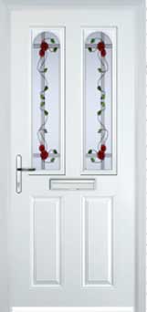 Hampstead Mayflower composite door in White