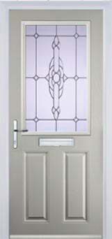 Marylebone Cotswold composite door in Agate Grey