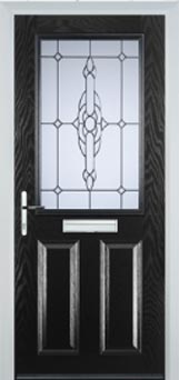 Marylebone Cotswold composite door in Black