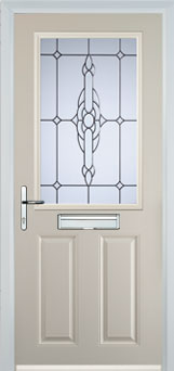 Marylebone Cotswold composite door in Cream