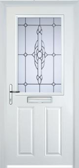 Marylebone Cotswold composite door in White