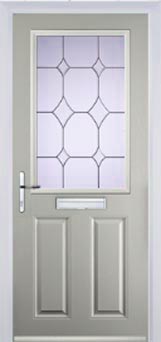 Marylebone Contora composite door in Agate Grey