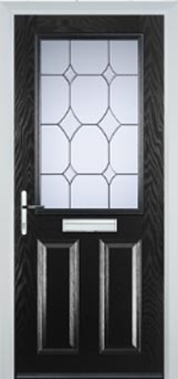 Marylebone Contora composite door in Black