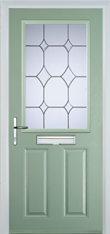 Marylebone Contora composite door in Chartwell Green