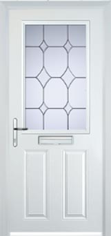 Marylebone Contora composite door in White