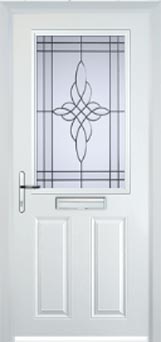 Marylebone Chantilly composite door in White