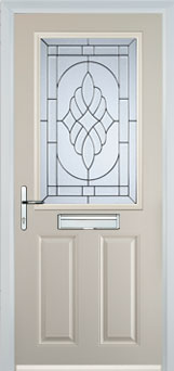 Marylebone Everglade composite door in Cream