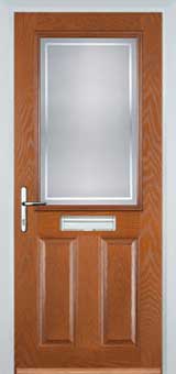 Marylebone Enville composite door in Oak