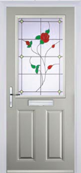 Marylebone Pelerine composite door in Agate Grey