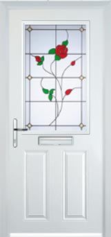 Marylebone Pelerine composite door in White