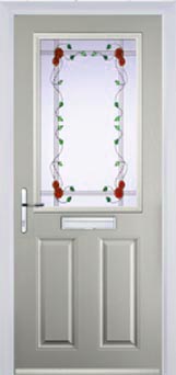 Marylebone Mayflower composite door in Agate Grey